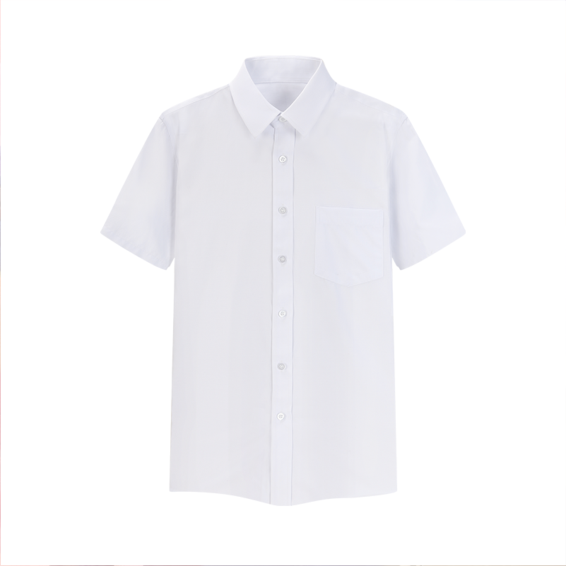 Chemise Blanc Personnalisée Manches Courtes