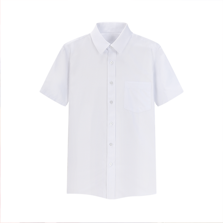 Chemise Blanc Personnalisée Manches Courtes