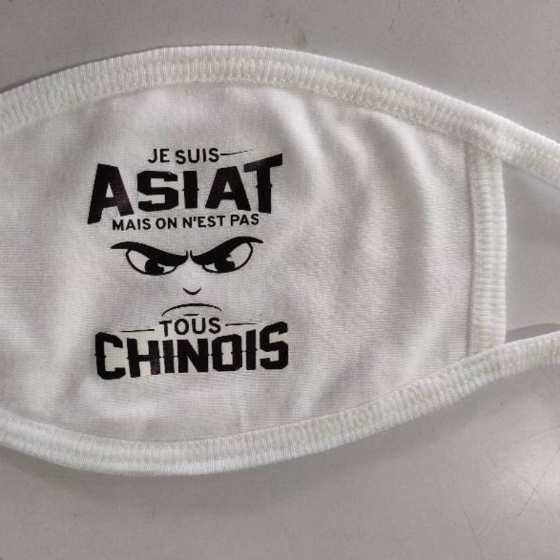 Masque Je Ne Suis Pas Chinois