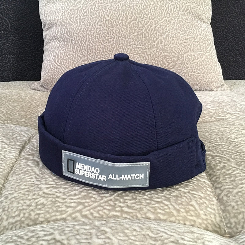 Bonnet Docker Coton TB Bleu