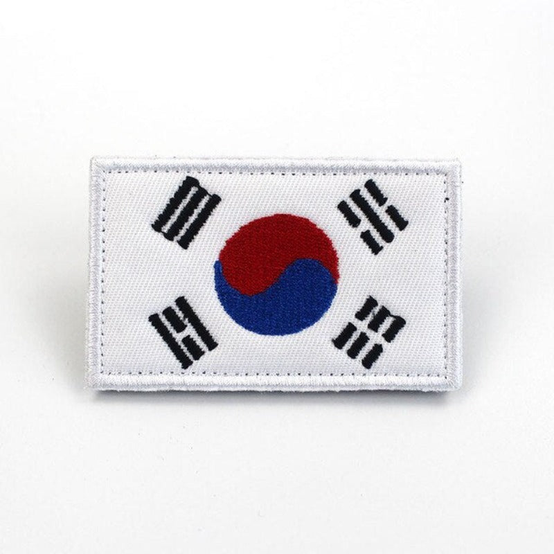 Patch Brodé Drapeau Corée du Sud