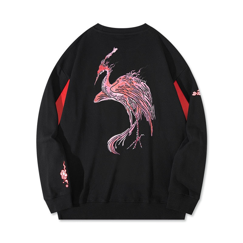 Pull Brodé Oiseau