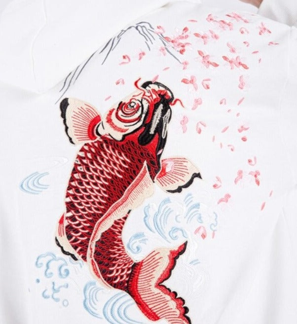 Sweat Koi Brodé