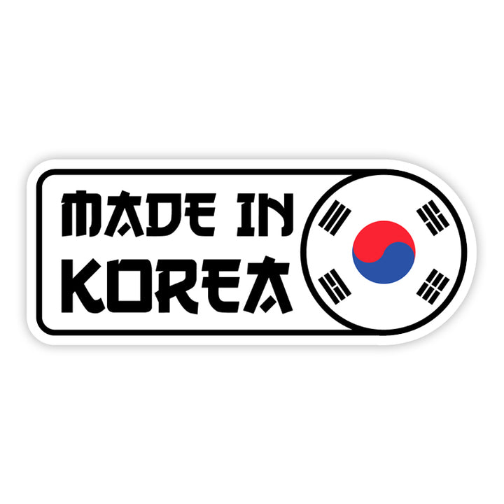 Sticker Made in Korea
