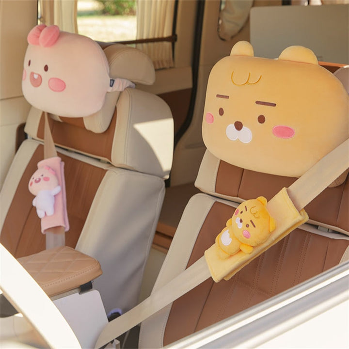 Coussin de Voiture et Ceinture Kakao Friends