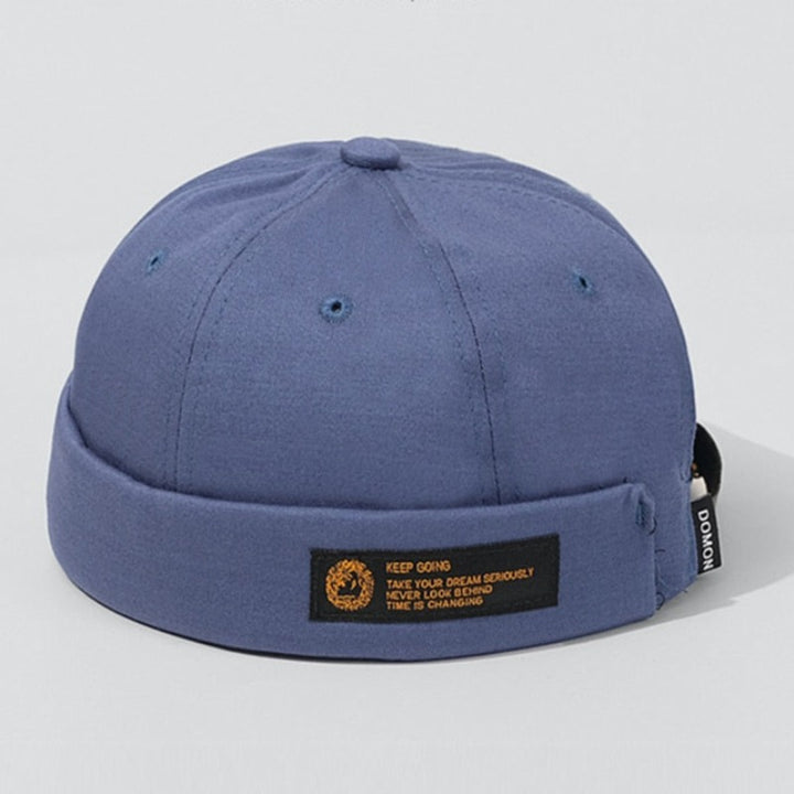 Bonnet De Docker Homme Bleu 