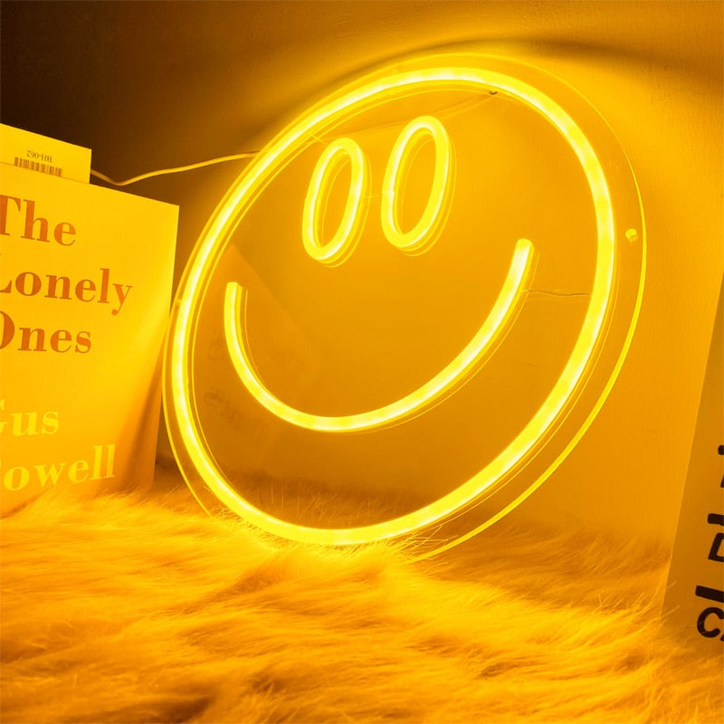 Neon Led Smile