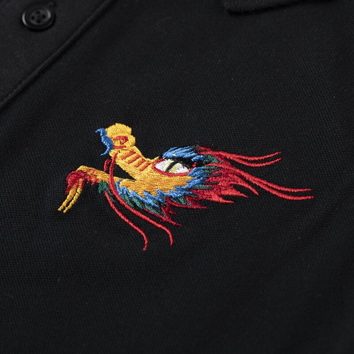 Polo Brodé Tête de Dragon