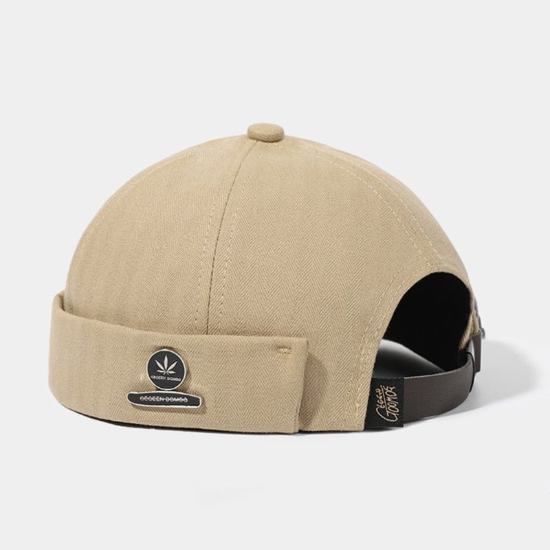 Bonnet De Docker Homme Beige 