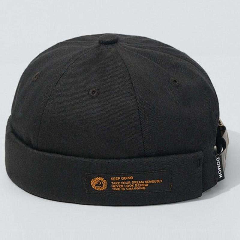 Bonnet De Docker Homme Noir 