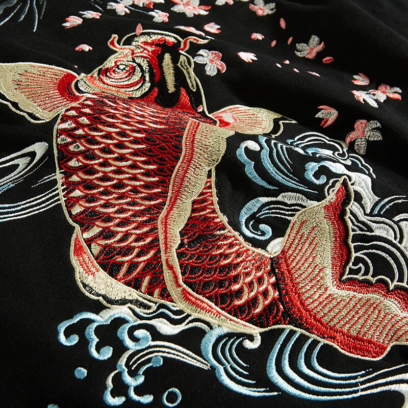 Sweat Koi Brodé