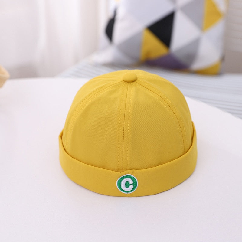 Bonnet Docker Bébé Jaune