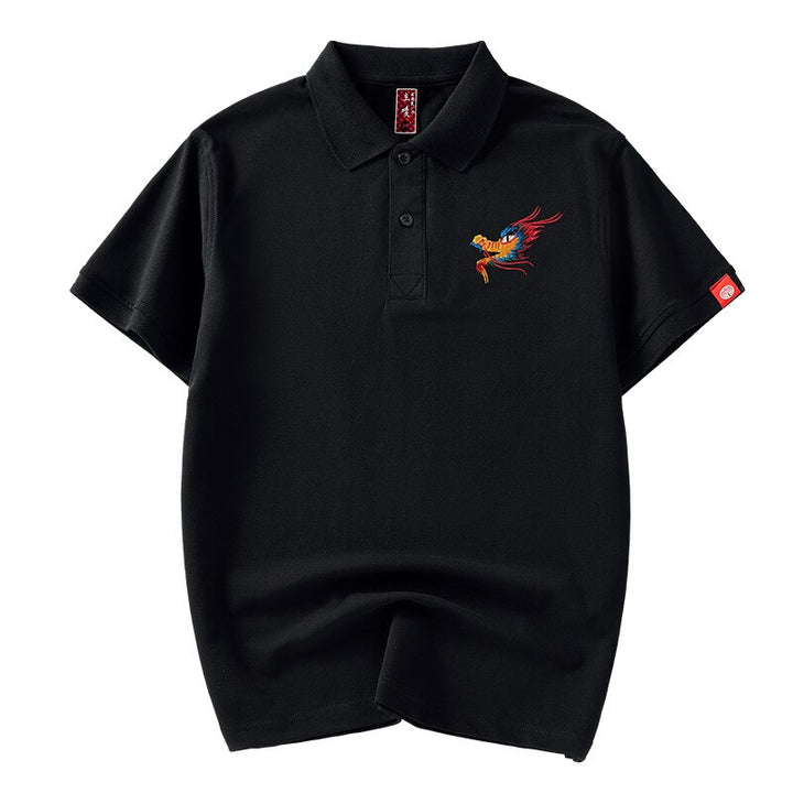 Polo Brodé Tête de Dragon