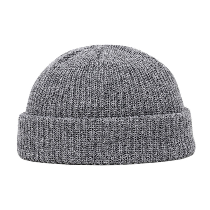 Bonnet Docker Laine Homme Gris 