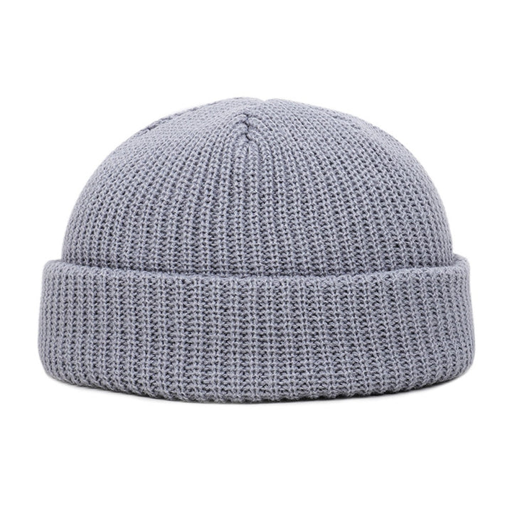 Bonnet Docker Laine Homme Gris Clair