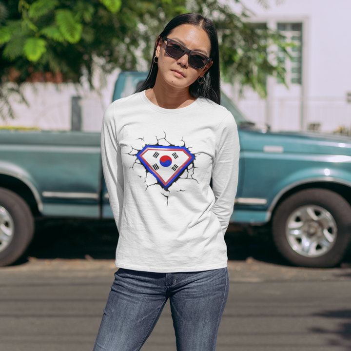 T Shirt Drapeau Corée du Sud | France Corée du Sud