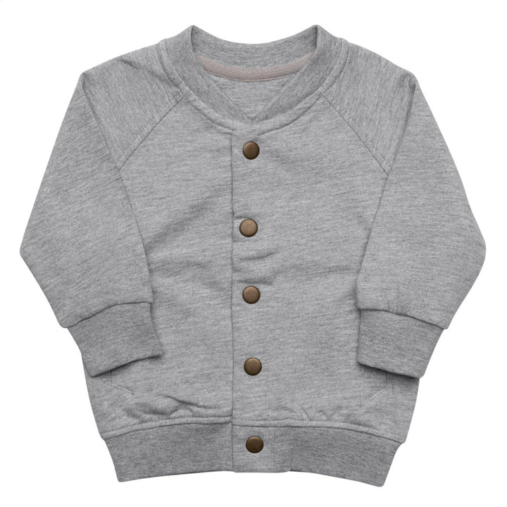 Cardigan Gris Chiné Bébé Neko