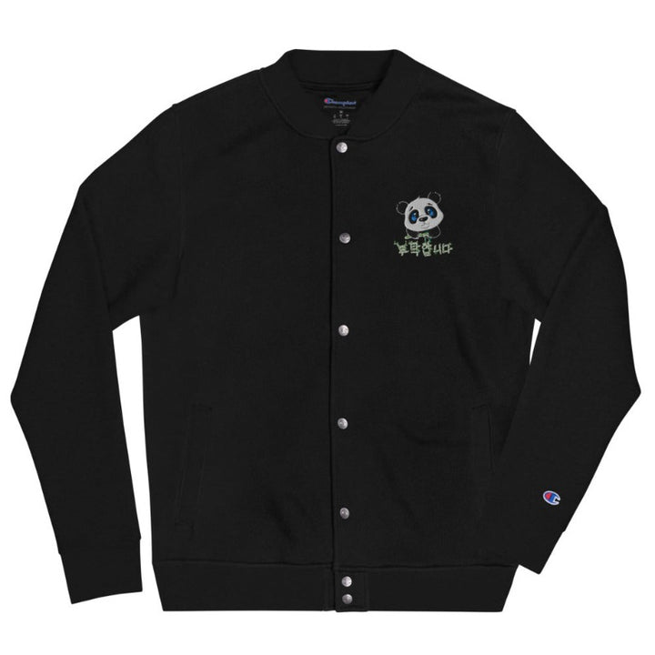 Blouson Bomber Panda Noir