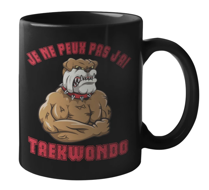 Mug Taekwondo Chien | MJ FRANKO