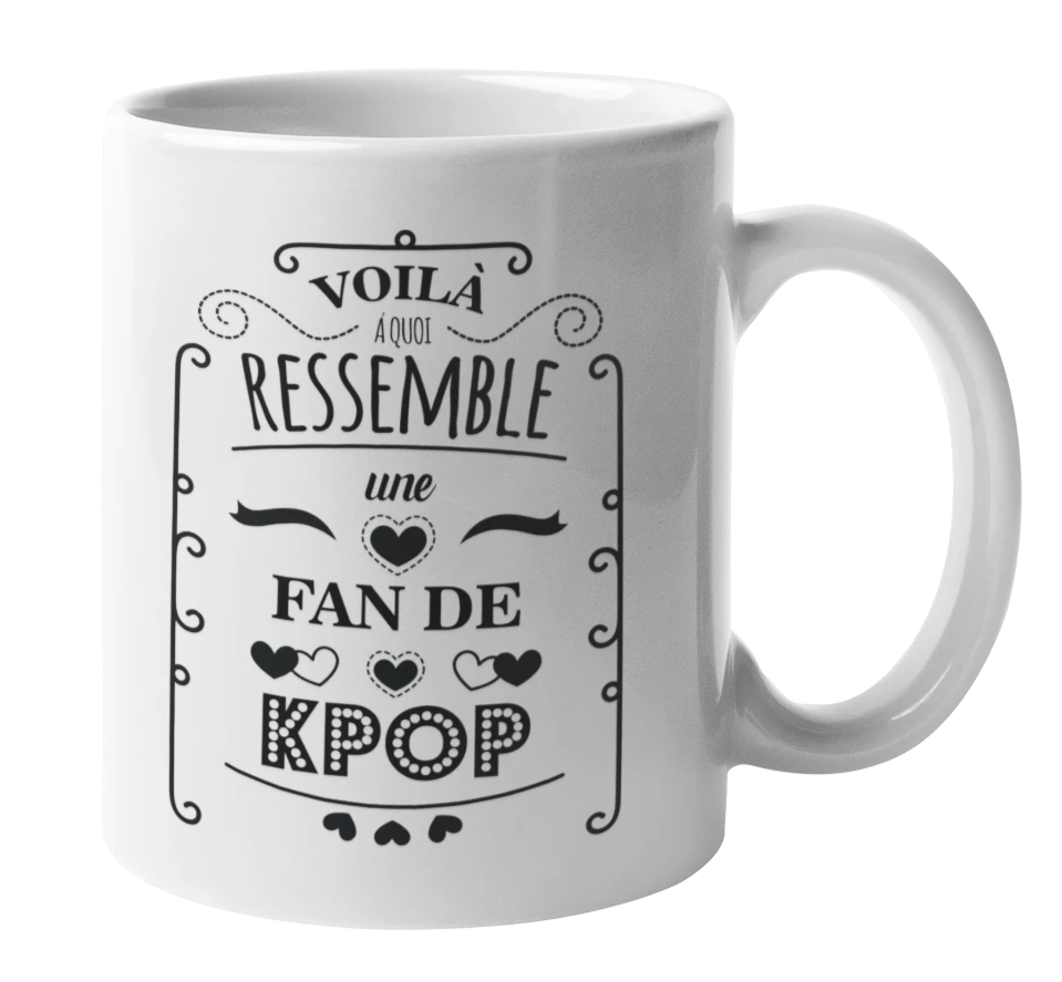 Mug Fan Kpop | France Corée du Sud