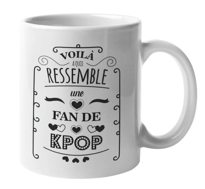 Mug Fan Kpop | France Corée du Sud