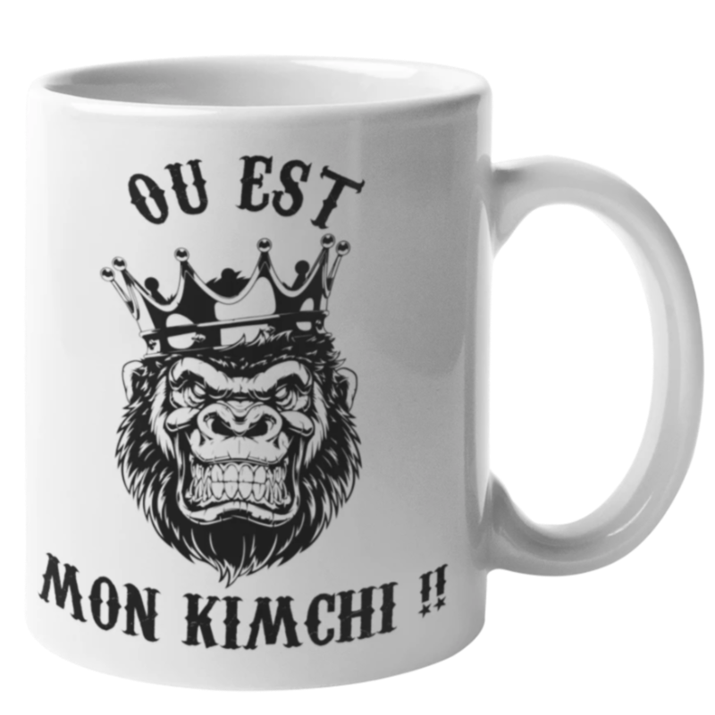 Mug Kimchi Gorille | France Corée du Sud