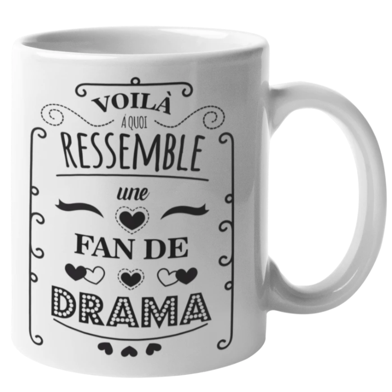 Mug Fan Drama | France Corée du Sud