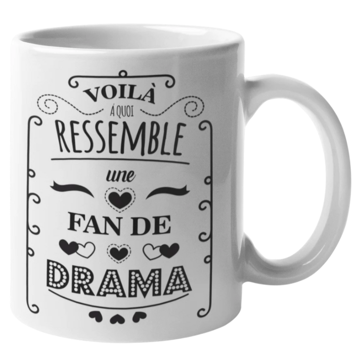 Mug Fan Drama | France Corée du Sud