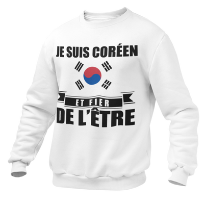 Pull Blanc Coréen