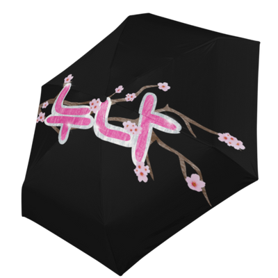 Parapluie Noir Fleur Cerisier Coréen
