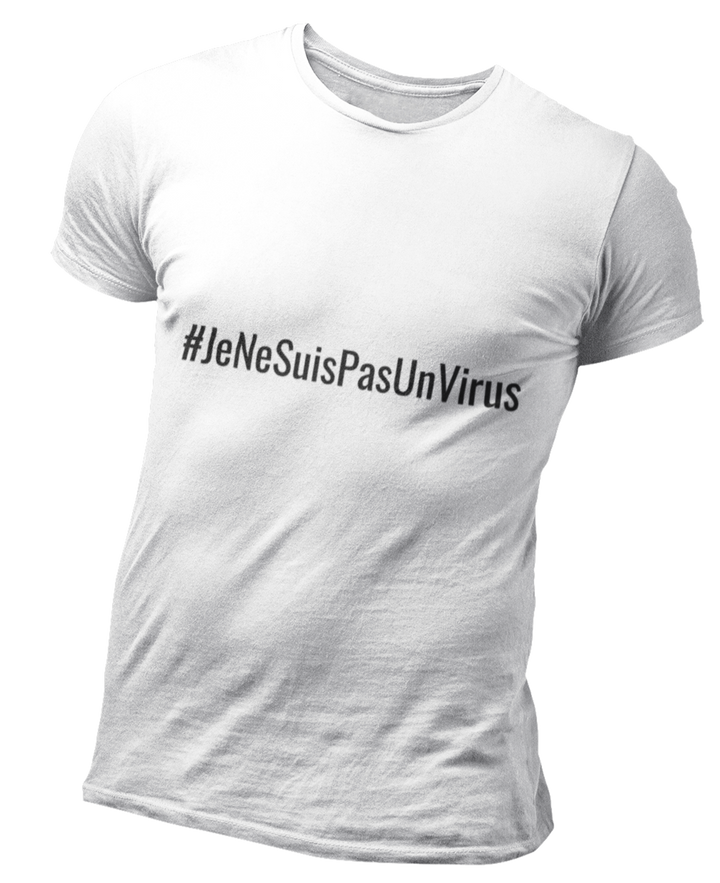 T Shirt Humoristique #JeNeSuisPasUnVirus | France Corée du Sud