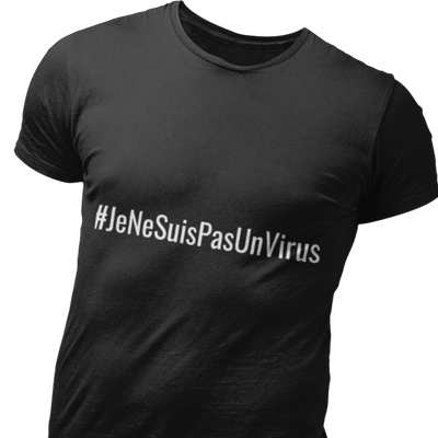 T Shirt Humoristique #JeNeSuisPasUnVirus | France Corée du Sud