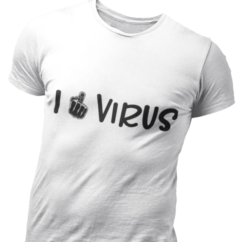 T Shirt Humoristique Fuck Virus | France Corée du Sud