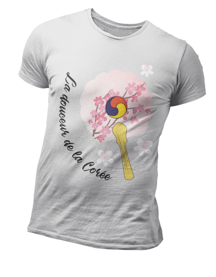 Tee Shirt Éventail Coréen | France Corée du Sud