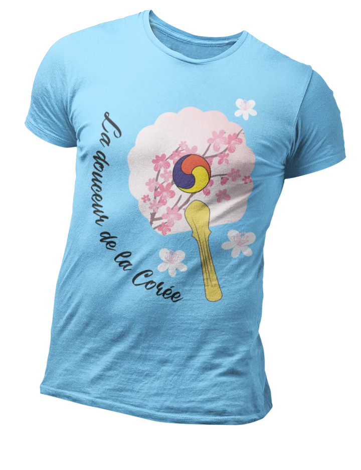 Tee Shirt Éventail Coréen | France Corée du Sud