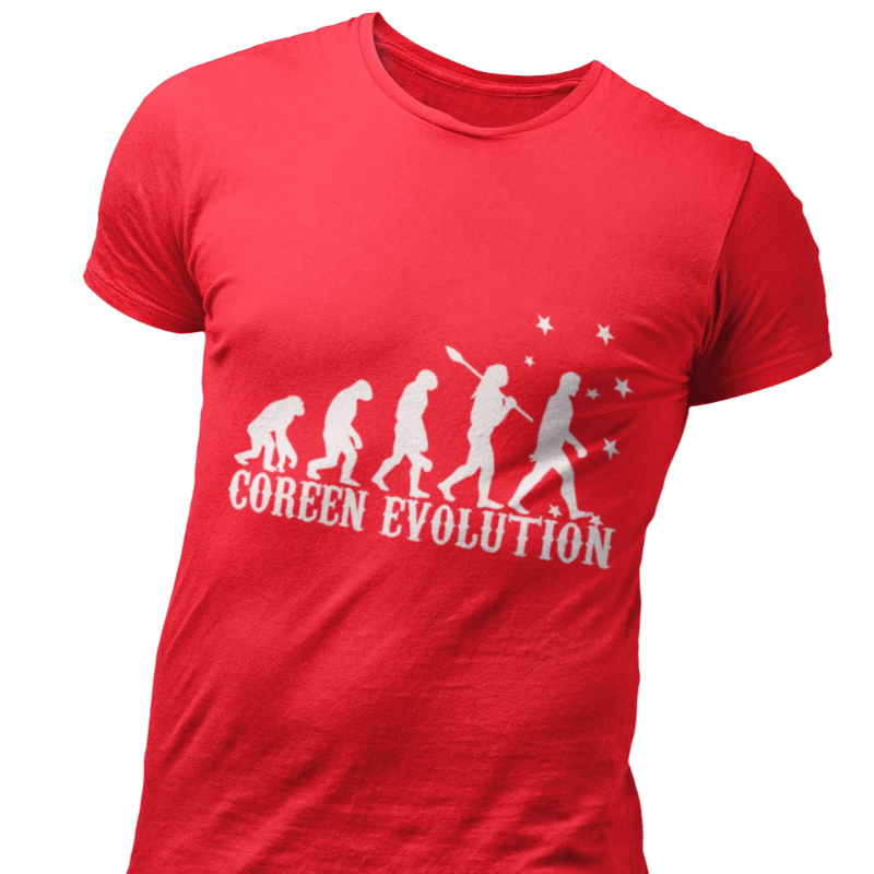 T Shirt Coréen Evolution | France Corée du Sud