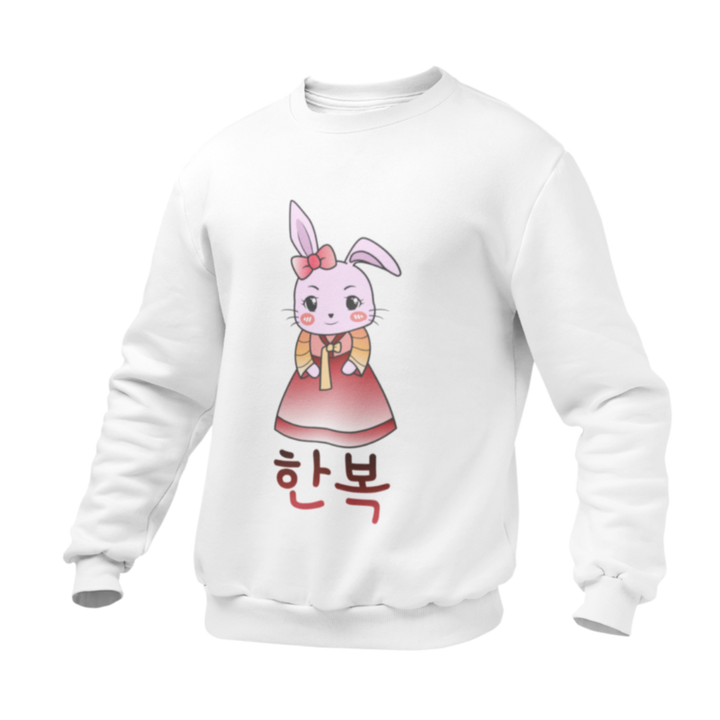 Pull Blanc Hanbok Lapin