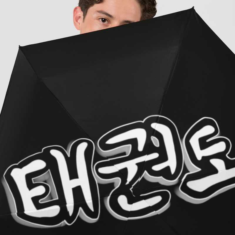Parapluie Noir Taekwendo