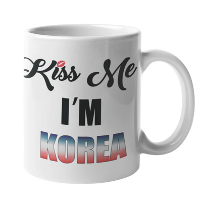 Mug Kiss Me Im Korea | France Corée du Sud