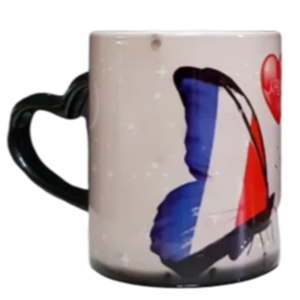 Mug Personnalisé Papillon Corée et France