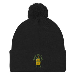 Bonnet à Pompon Lait Coréen