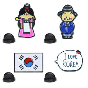 Pin's Hanbok Coréen