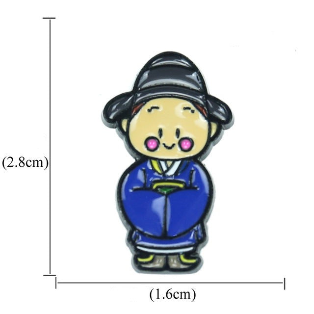 Pin's Hanbok Coréen