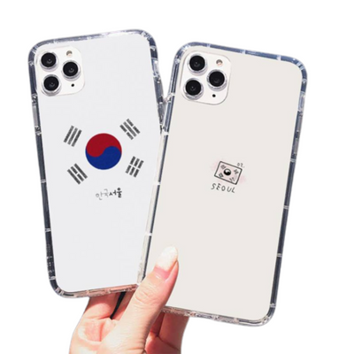 Coque I Phone Drapeau Corée du Sud