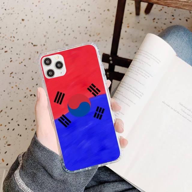 Coque I Phone Drapeau Corée du Sud