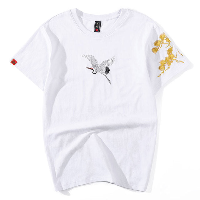 T Shirt Blanc Grue