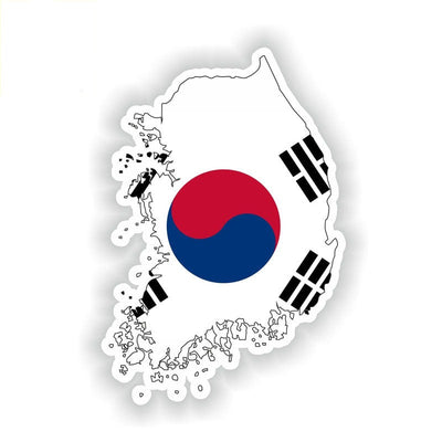 Drapeau Corée du Sud Autocollant