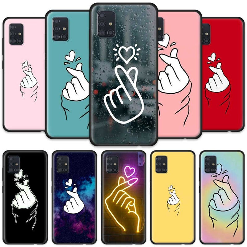 Coque Samsung Kpop Finger Heart