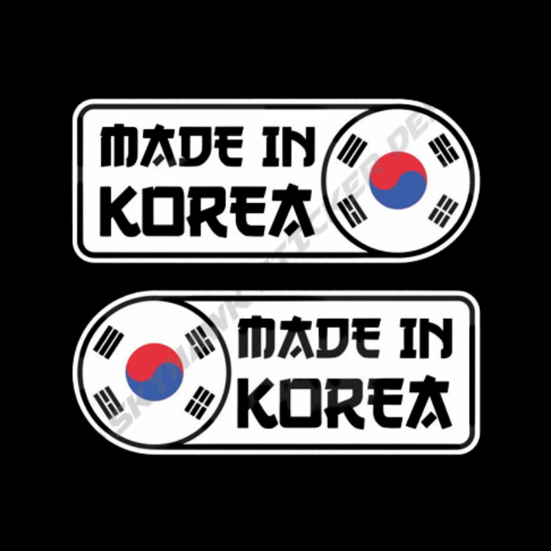 Sticker Made in Korea