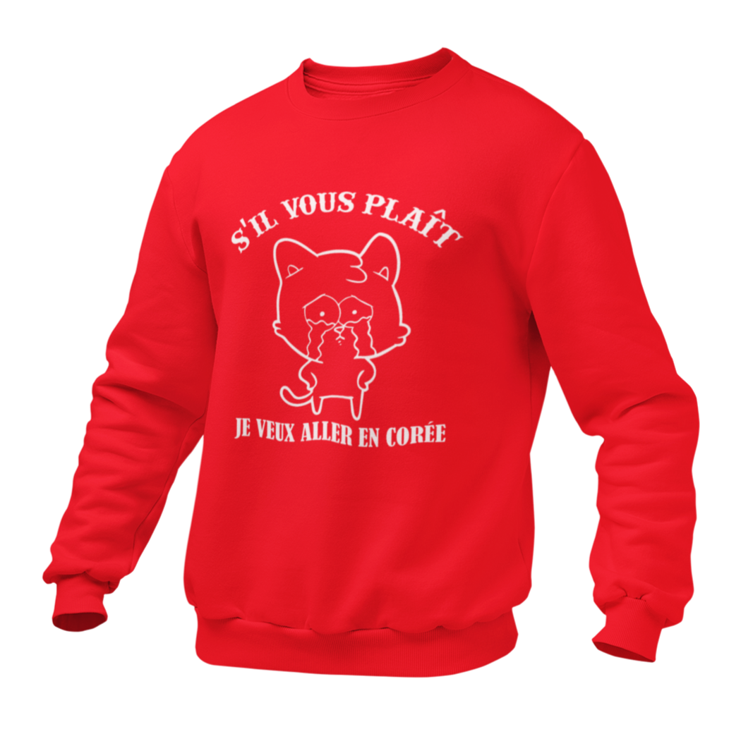 Pull Rouge Chat